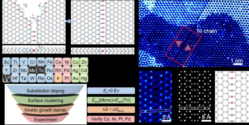 NUAA, NTU Researchers Achieve Breakthrough in Single-Metal-Atom Chain Fabrication